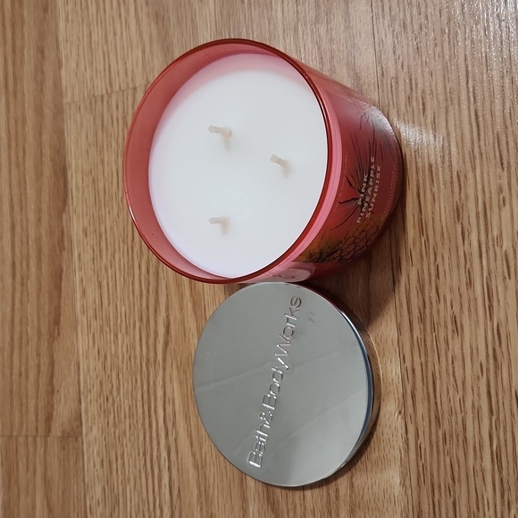 Bath and body works Pink Pineapple Sunrise 3-Wick Candle - Picture 3 of 4